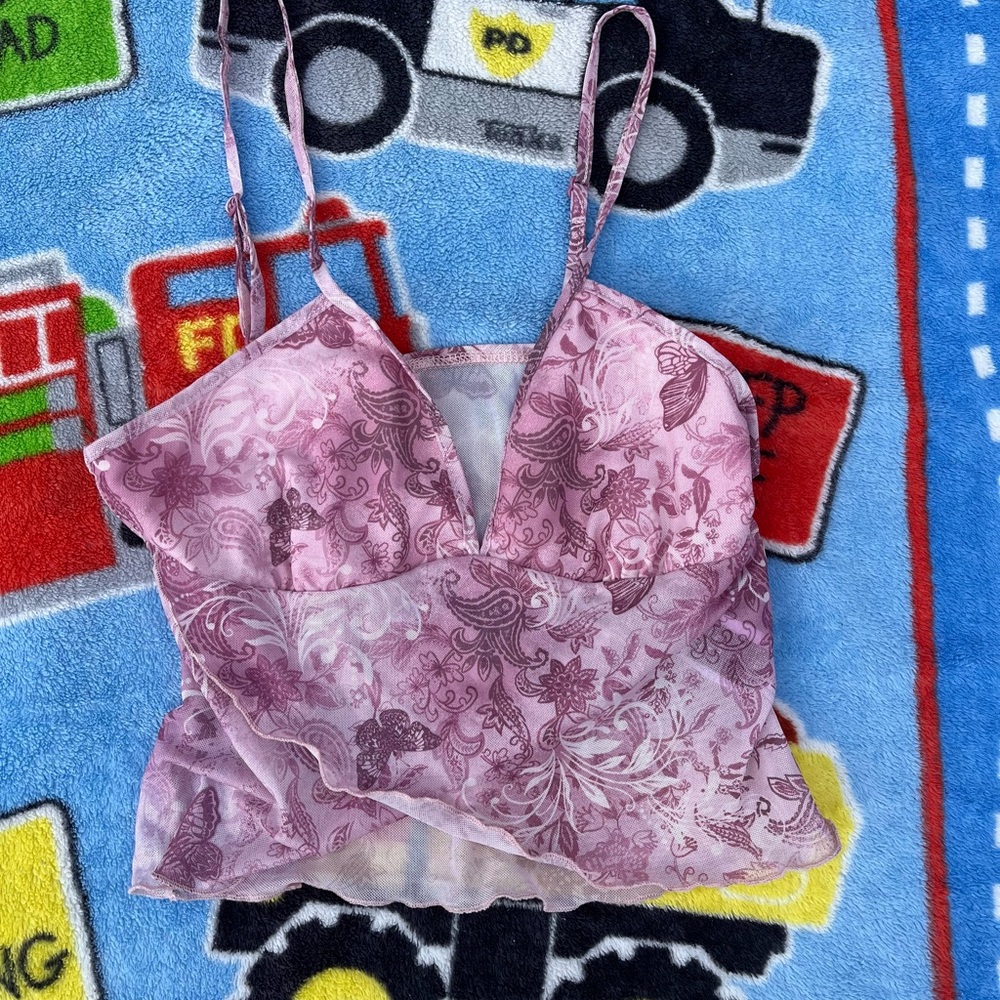 Floral Pink Women's Top